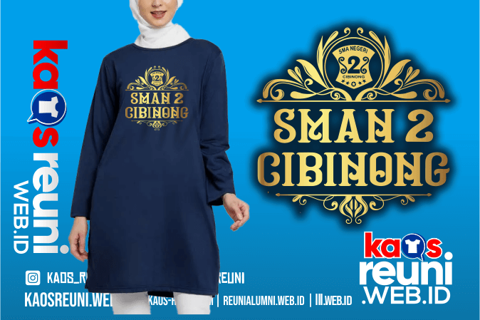 Kaos Reuni Tunik Dress