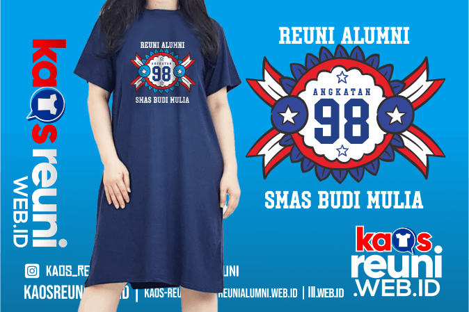 Kaos Reuni Tunik Dress