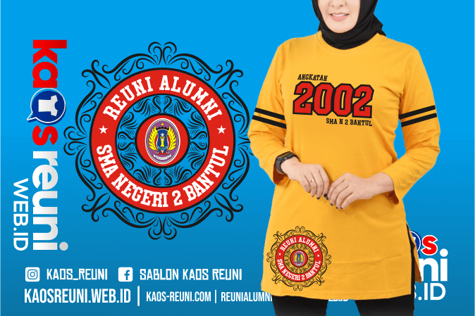 Kaos Reuni Tunik Dress
