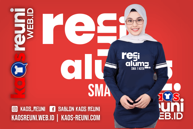 Model Kaos Reuni Alumni Wanita Muslimah Islami Tunik Dress Terbaru Modis Keren (3)
