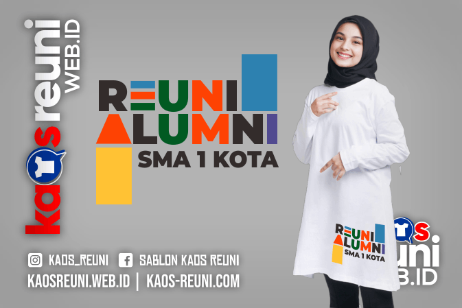 Model Kaos Reuni Alumni Wanita Muslimah Islami Tunik Dress Terbaru Modis Keren (4)