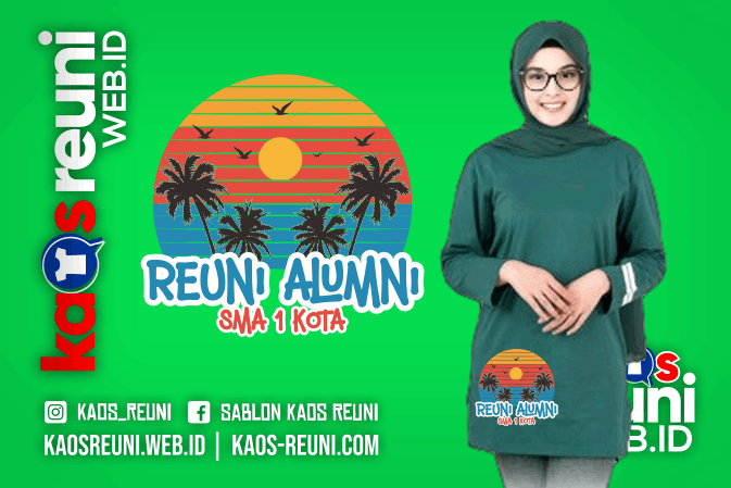 Model Kaos Reuni Alumni Wanita Muslimah Islami Tunik Dress Terbaru Modis Keren (6)
