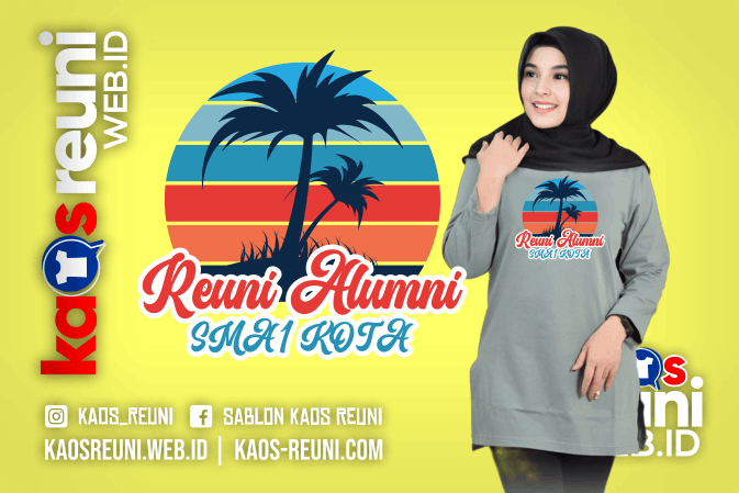 Model Kaos Reuni Alumni Wanita Muslimah Islami Tunik Dress Terbaru Modis Keren (8)