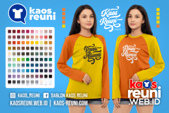 Warna Kaos Reuni Alumni Pola Kombinasi Raglan Lengan Panjang Merah Kuning Biru Hijau Putih Abu Hitam Dongker Navy Maroon Toska Pink Merah Jambu Katalok Katalog Warna (24)